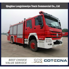 HOWO 8 Doors Fire Trucks for Emergency Rescue